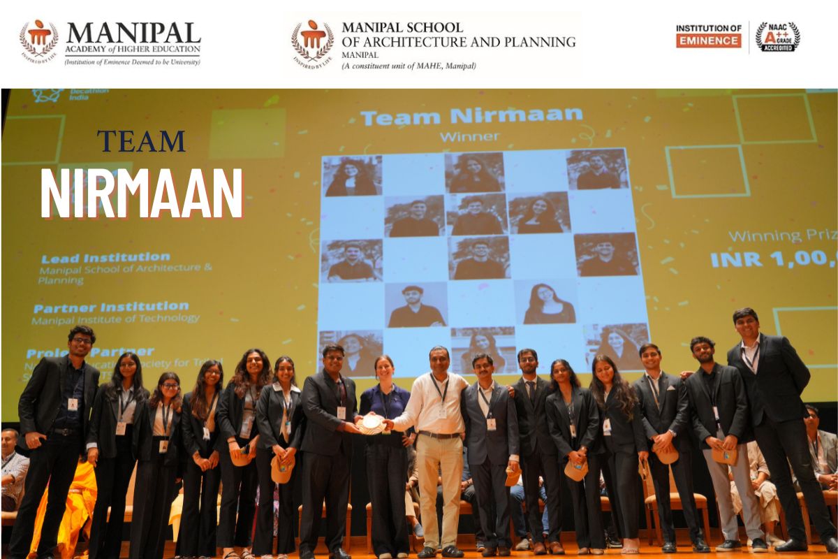 MSAP's Team Nirmaan Wins National Title in Educational Building Division at SDI 2024–25