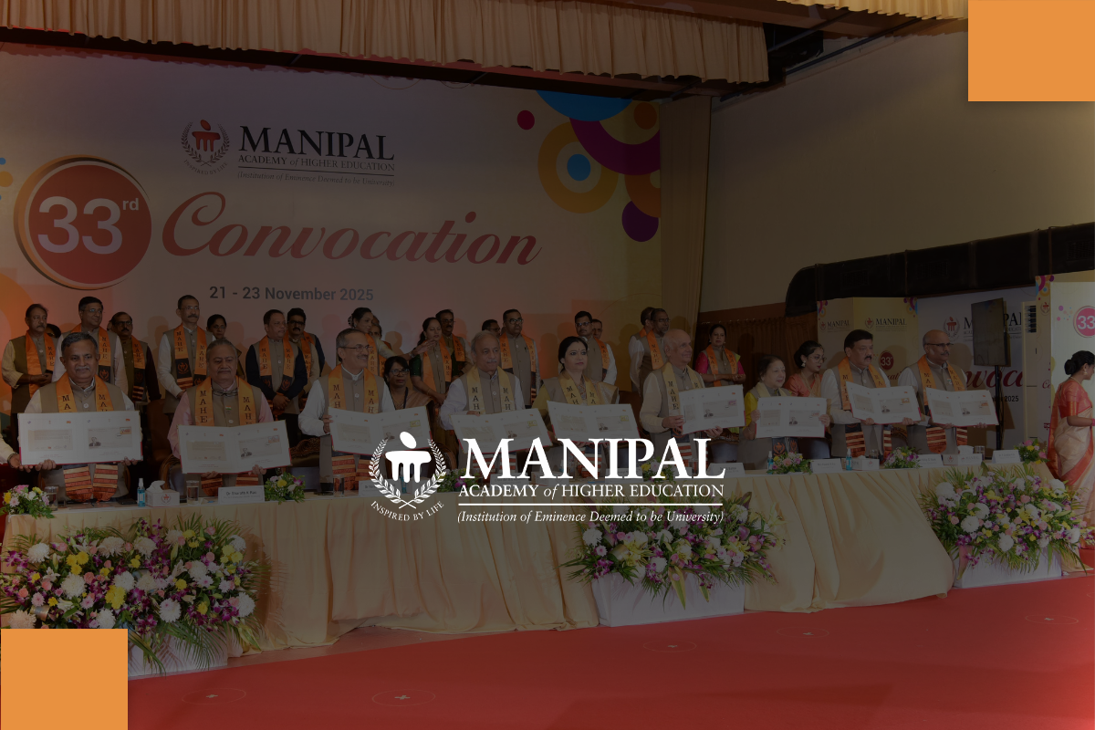 Human Judgment Should Prevail in AI Age: Insights from MAHE 33rd Convocation