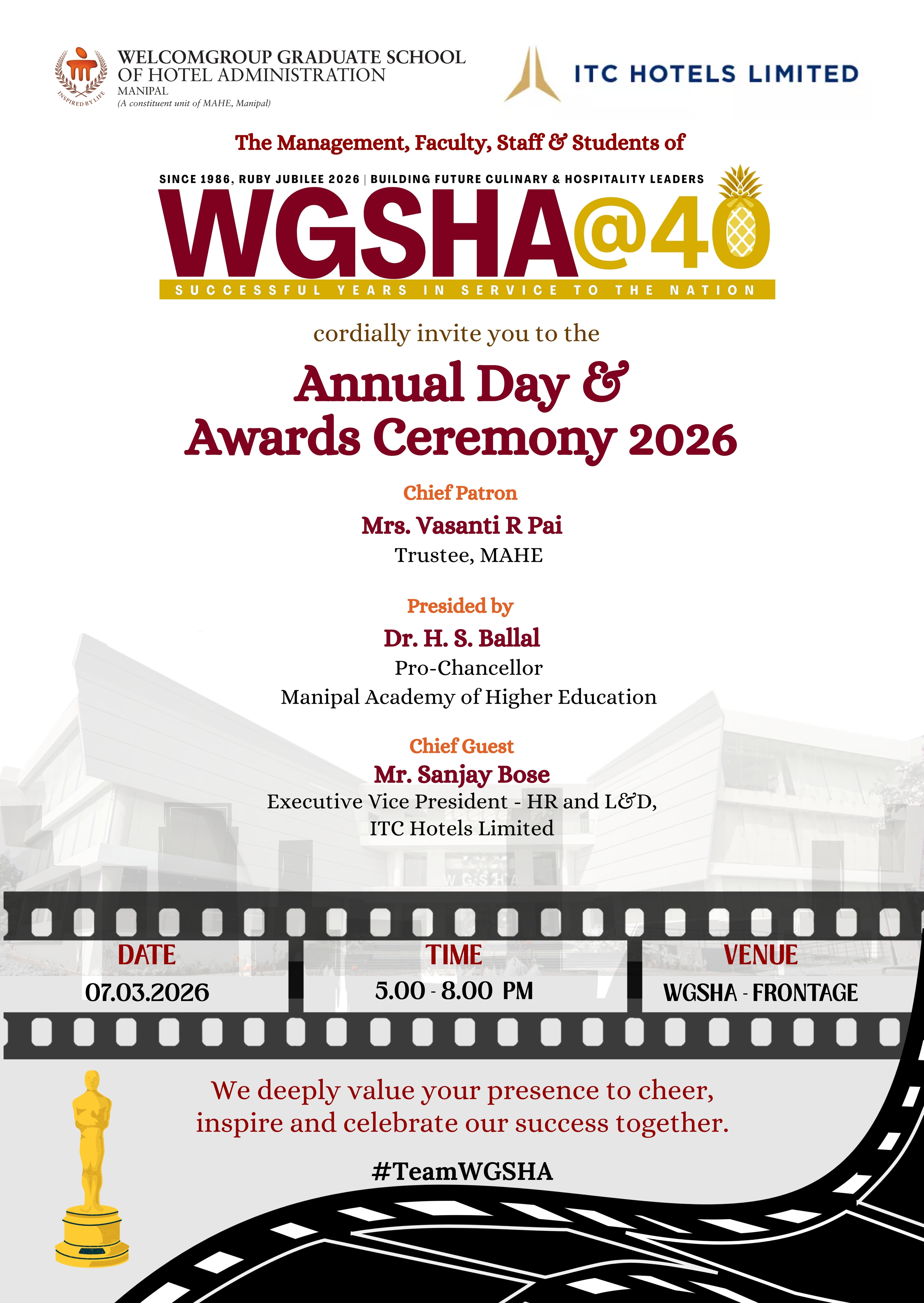 WGSHA annual Day & Awards Ceremony 2026